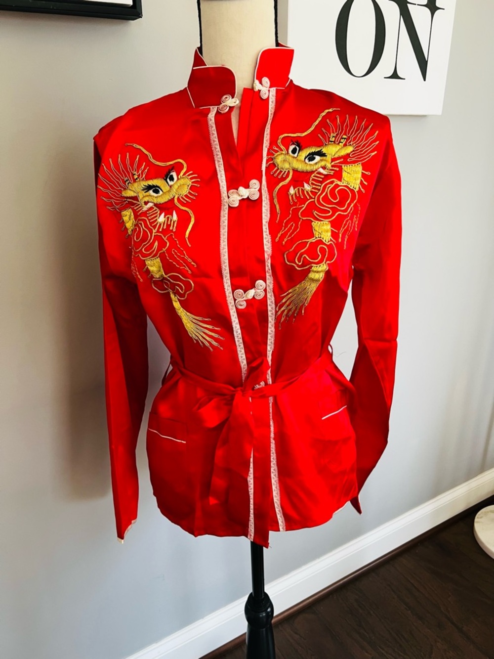 Vintage Embroidered Pajama Set - Picture 3 of 14